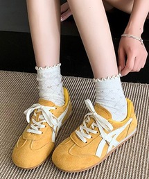 ★美品★YELLO イエロー・スニーカーミュール・Mサイズ YELLO MONOCHROME SNEAKER MULES スニーカーミュール M イエロー