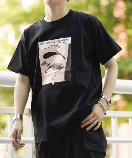 マウスラビット　Tシャツ 白　クリーム色 イェソン　YESTHEDAY 韓国 Little Sunny Bite - Luke Stephenson(ルーク・ステファンソン