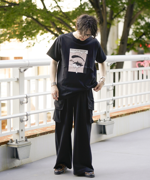 WISM(ウィズム)の「BoTT / ボット Tears Tee(Tシャツ/カットソー・メンズ・ホワイト/ブラック・MEDIUM/LARGE/X-LARGE)」の9枚目の写真