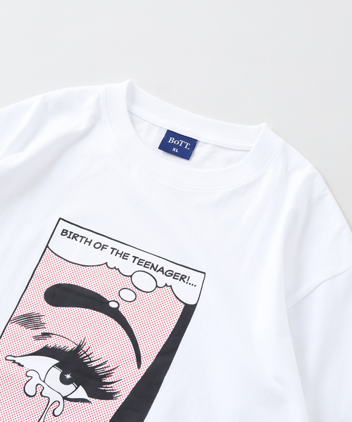 WISM(ウィズム)の「BoTT / ボット Tears Tee(Tシャツ/カットソー・メンズ・ホワイト/ブラック・MEDIUM/LARGE/X-LARGE)」の4枚目の写真
