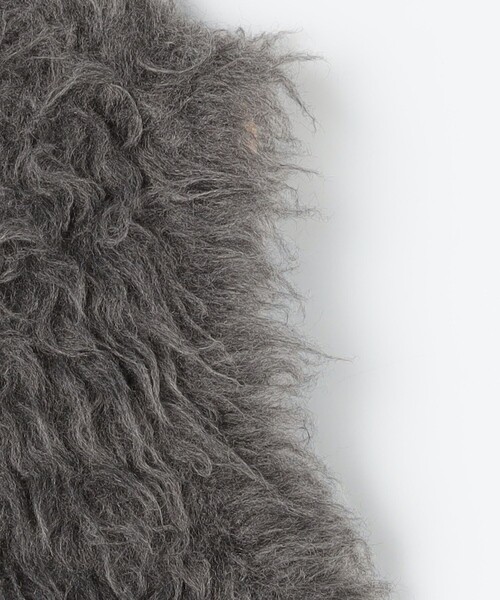 セール】《手洗い可能》ビックボタン起毛ファーベスト（ベスト