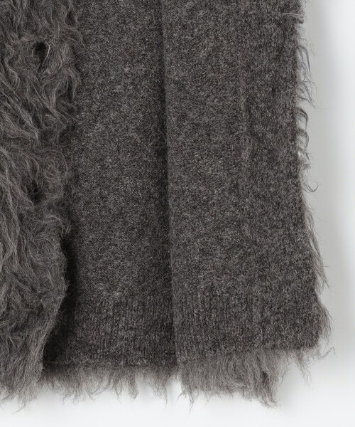 手洗い可能》ビックボタン起毛ファーベスト（ベスト）｜NOLLEY'S Sophi