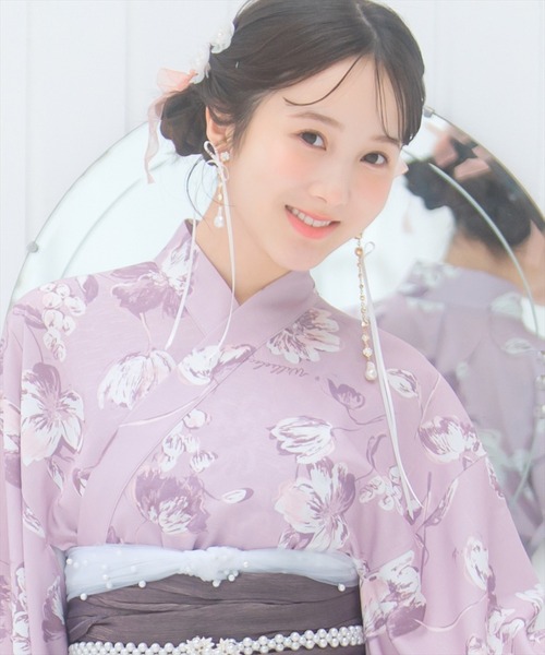 WILLSELECTION（ウィルセレクション）の「ロングリボンラインストーンイヤリング（イヤリング・レディース・オフホワイト/ブラック・FREE）」の5枚目の写真