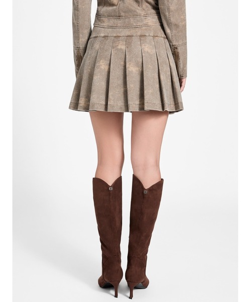 Guess(ゲス)の「ESTELL Pleated Mini Skirt スカート(スカート・レディース・ベージュ・X-SMALL/SMALL/MEDIUM)」の11枚目の写真