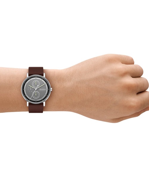 SKAGEN(スカーゲン)の「スカーゲン 腕時計 メンズ アナログ レザー SKW6941(アナログ腕時計・メンズ・ブラウン・FREE)」の3枚目の写真