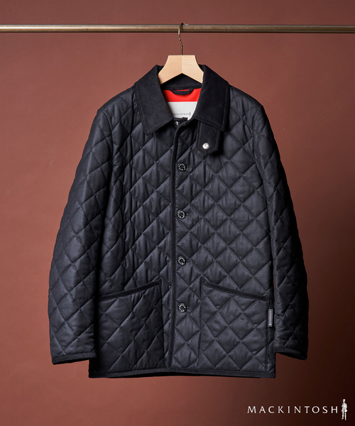 Mackintosh（マッキントッシュ）の「MACKINTOSH(マッキントッシュ) 別注 WAVERLY/ウェーヴァリー "ウール”（その他アウター・メンズ・チャコールグレー/ブラック/ネイビー・36/38/40/42）」の2枚目の写真