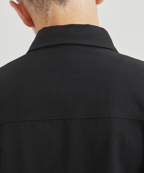ATON / エイトン】HARD WASHED COTTON SHIRT JACKET（テーラード