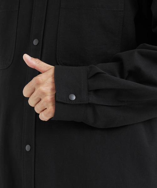ATON / エイトン】HARD WASHED COTTON SHIRT JACKET（テーラード