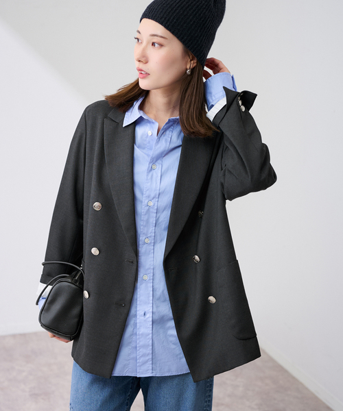 TWRカルゼDBジャケット　36サイズ ≪追加≫TWRカルゼDBジャケット（テーラードジャケット）｜FRAMeWORK