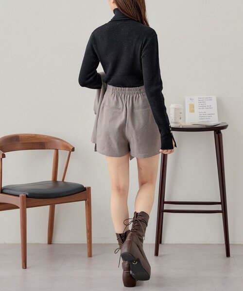 REVIVAL/WEB限定】チャーム付タックショートパンツ（その他