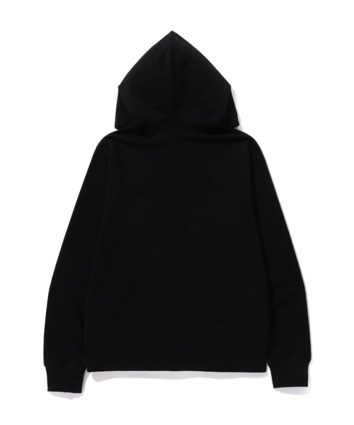 A BATHING APE（アベイシングエイプ）の「APE CROSSBONE COLLEGE ZIP HOODIE（パーカー・メンズ・ブラック/グレー・SMALL/XX-LARGE/X-LARGE/LARGE/MEDIUM）」の3枚目の写真