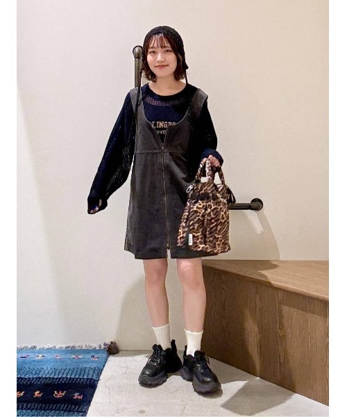 セール】アソート2WAY ZIPミニワンピース（ワンピース）｜niko