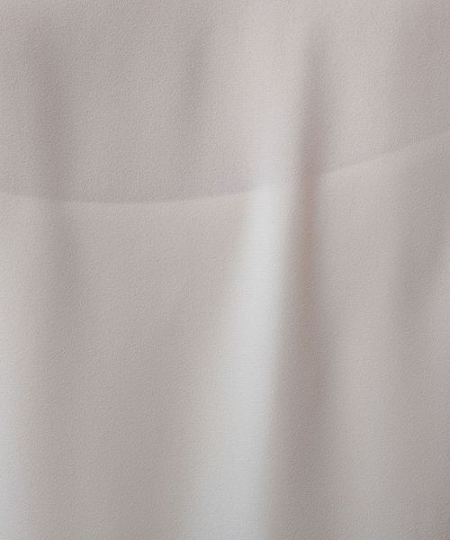 NARACAMICIE(ナラカミーチェ)の「【NARACAMICIE】無地ジョーゼットフリル長袖ブラウスホワイト(シャツ/ブラウス・レディース・ホワイト・S/M/L)」の12枚目の写真