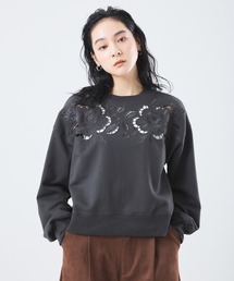 Perfect Suit FActory（パーフェクトスーツファクトリー）の「フラワーカットワークスウェット（スウェット）」