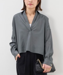 MICA&DEAL | スキッパークロップドシアーブラウス(シャツ/ブラウス)