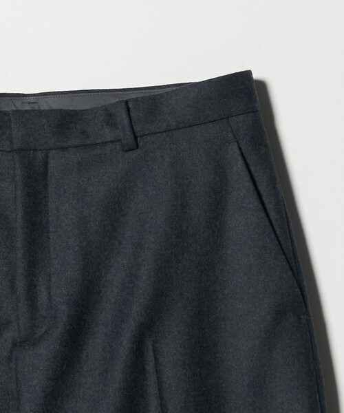 ロク 6 roku FURANO MIRITARY PANTS グレー 6(ROKU)＞フラノ グレー パンツ（スラックス）｜6（ロク）の