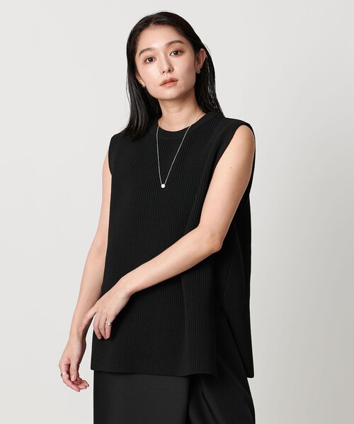 MARW UNITED ARROWS＞アゼ クルーネック ニット ベスト（ニット