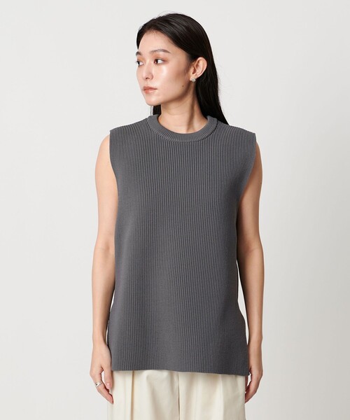 MARW UNITED ARROWS＞アゼ クルーネック ニット ベスト（ニット