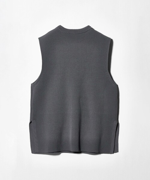MARW UNITED ARROWS(マルゥ ユナイテッドアローズ)の「<MARW UNITED ARROWS>アゼ クルーネック ニット ベスト(ニット/セーター・レディース・グレー系/ブラック/ホワイト・FREE)」の10枚目の写真