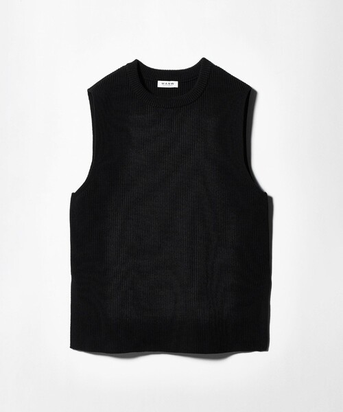 MARW UNITED ARROWS(マルゥ ユナイテッドアローズ)の「<MARW UNITED ARROWS>アゼ クルーネック ニット ベスト(ニット/セーター・レディース・グレー系/ブラック/ホワイト・FREE)」の19枚目の写真