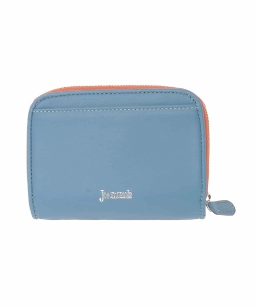 Jocomomola(ホコモモラ)の「アニマルステッチジップポケット二つ折り財布(財布・レディース・ダークインディゴブルー/アイボリー/ブラック・40)」の5枚目の写真