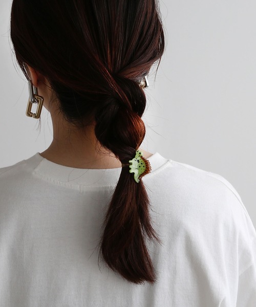 恐竜ミニバンスクリップ（バレッタ/ヘアクリップ）｜colleca la