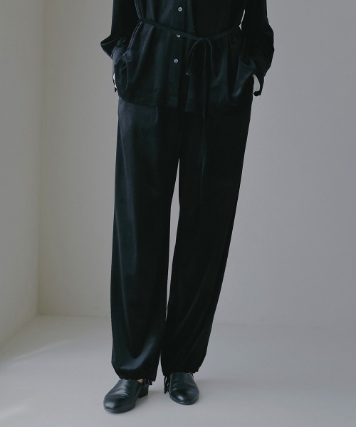 MANOF（マノフ）の「VELOUR 2WAY PANTS（その他パンツ・レディース・ブラック/キャメル/ピンク・S/M）」の17枚目の写真