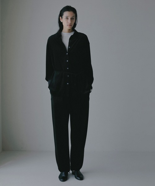 MANOF（マノフ）の「VELOUR 2WAY PANTS（その他パンツ・レディース・ブラック/キャメル/ピンク・S/M）」の21枚目の写真