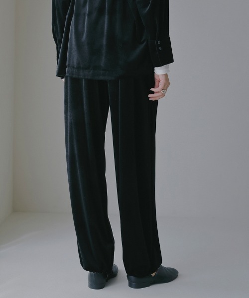 MANOF（マノフ）の「VELOUR 2WAY PANTS（その他パンツ・レディース・ブラック/キャメル/ピンク・S/M）」の20枚目の写真