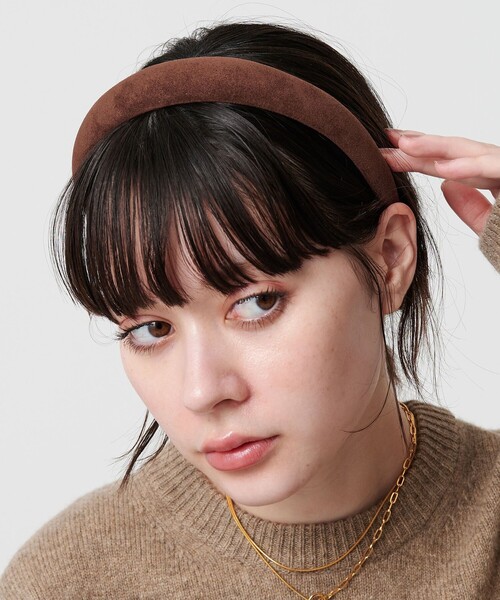 BEAUTY&YOUTH UNITED ARROWS(ビューティーアンドユースユナイテッドアローズ)の「プク カチューシャ(カチューシャ・レディース・ダークブラウン/ブラック/その他1・FREE)」の4枚目の写真