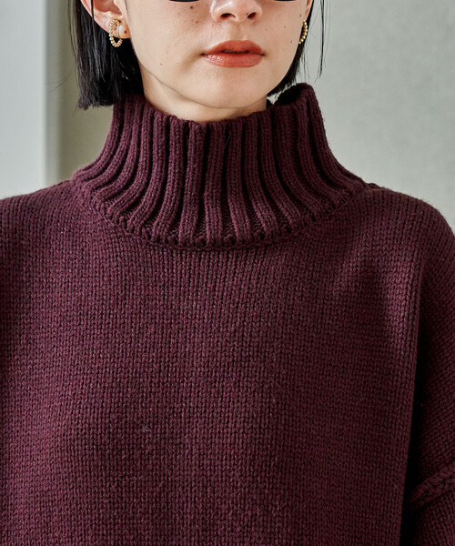 セール】限定展開 タートルボリュームニット（ニット/セーター