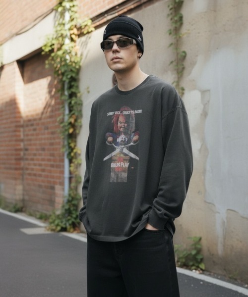 RRR-123（リヴィントンロイレビス）の「DIVINITY PAPER GARDEN LS TEE