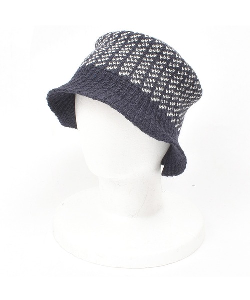 HIGHLAND 2000(ハイランドトゥーサウザンド)の「HIGHLAND 2000 バーズアイ バケットハット Bird Eye Straight Bucket Hat(ハット・レディース・ブラック系/ネイビー系・FREE)」の1枚目の写真