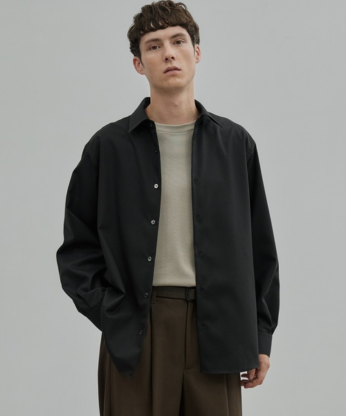 Super120s ウォッシャブルウールシャツ（シャツ/ブラウス）｜UNITED