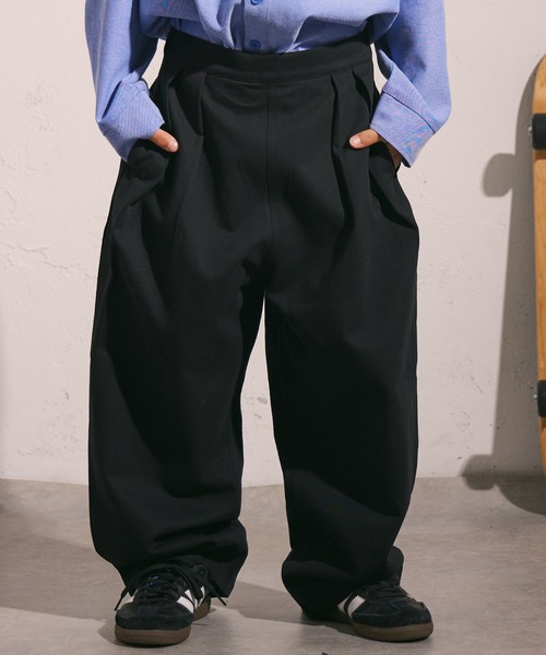 セールスマン タック ツイル パンツ【PAIRMANON STREET】（その他パンツ
