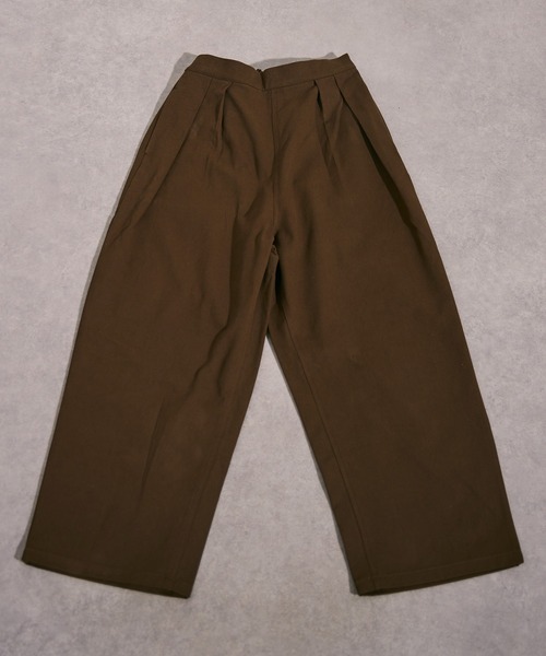 タック ツイル パンツ【PAIRMANON STREET】（その他パンツ