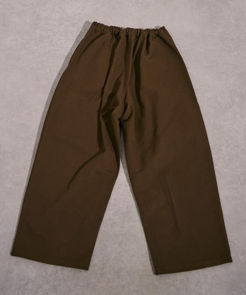 PAIRMANON STREET（ペアマノンストリート）の「タック ツイル パンツ【PAIRMANON STREET】（その他パンツ・キッズ・ブラック/オフホワイト/グレー/ベージュ/ブラウン・100/110/120/130/140/150/160/90）」の9枚目の写真