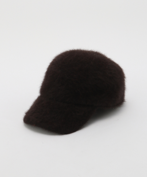 Odds(オッズ)の「Odds/オッズ FLUFF CAP(ハット・レディース・ブラウン/チャコールグレー・FREE)」の2枚目の写真