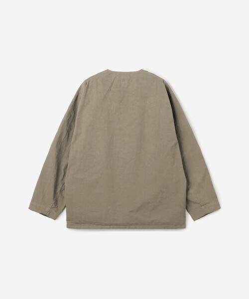 ORCIVAL（オーシバル）の「ORCIVAL | コットンツイル ノーカラーシャツブルゾン MEN（シャツ/ブラウス・メンズ・ブラック/モカ/イエロー・5/4）」の15枚目の写真