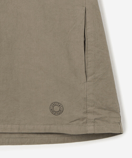 ORCIVAL（オーシバル）の「ORCIVAL | コットンツイル ノーカラーシャツブルゾン MEN（シャツ/ブラウス・メンズ・ブラック/モカ/イエロー・5/4）」の6枚目の写真