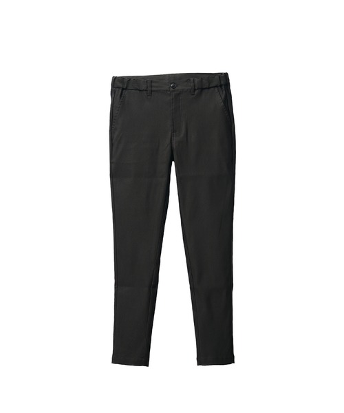 セール】ツイルスキニーパンツ メンズ スリム ストレッチ チノパン 黒