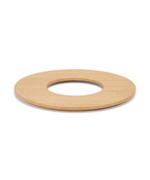 無印良品(ムジルシリョウヒン)の木製ごみ箱用フタ・丸型 約直径23.5×高さ1.5cm(ダストボックス)