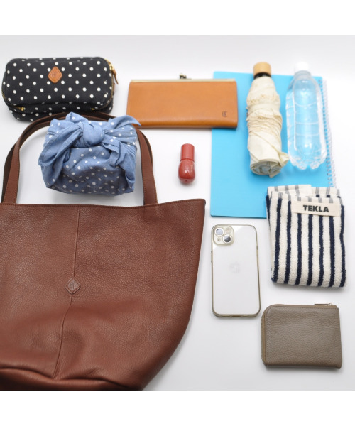 CLEDRAN（クレドラン）の「【軽量 大容量】CL3892 CORE TOTE/L（トートバッグ・レディース・ブラウン/グレー/ブラック・FREE）」の4枚目の写真