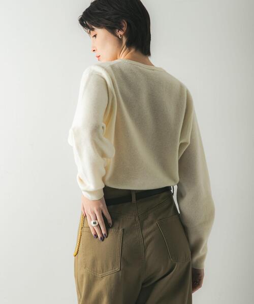 セール】ウール100 クルーネックソフトニット（ニット/セーター