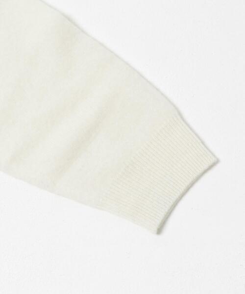 URBAN RESEARCH（アーバンリサーチ）の「ウール100 クルーネックソフトニット（ニット/セーター・レディース・ブラック/オフホワイト/ブルー/グレー・FREE）」の13枚目の写真