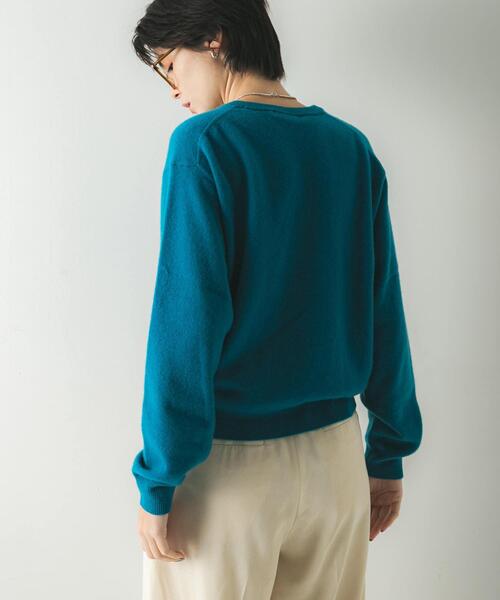 セール】ウール100 クルーネックソフトニット（ニット/セーター