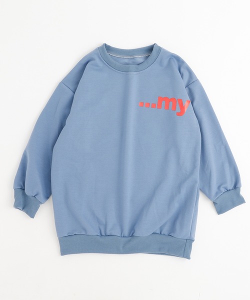 URBAN CHERRY(アーバンチェリー)の「バックアニマルプリントトレーナーワンピ(ワンピース・キッズ・イエロー/ブルー・130cm/140cm/150cm/120cm)」の11枚目の写真
