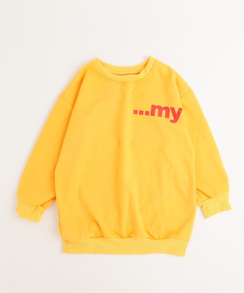 URBAN CHERRY(アーバンチェリー)の「バックアニマルプリントトレーナーワンピ(ワンピース・キッズ・イエロー/ブルー・130cm/140cm/150cm/120cm)」の10枚目の写真