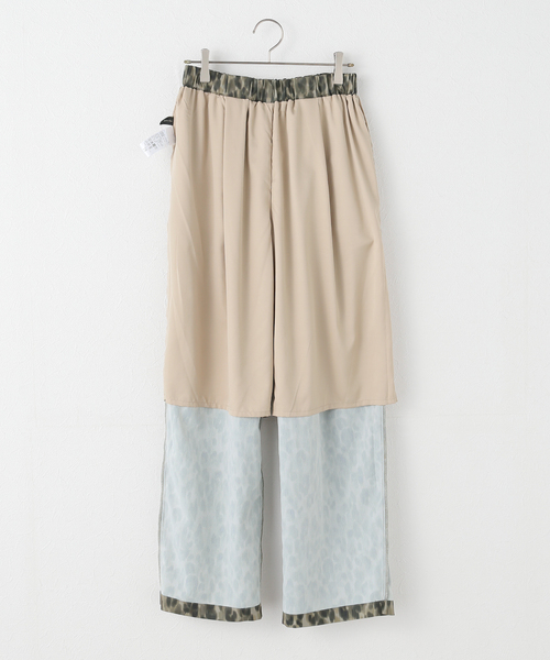 Spick & Span（スピックアンドスパン）の「レオパードプリントイージーパンツ（その他パンツ・レディース・その他4・36/38）」の10枚目の写真