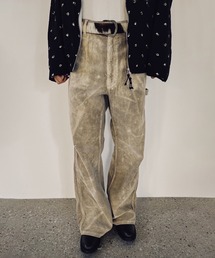 soe | Splashed Painter Trousers(スラックス)